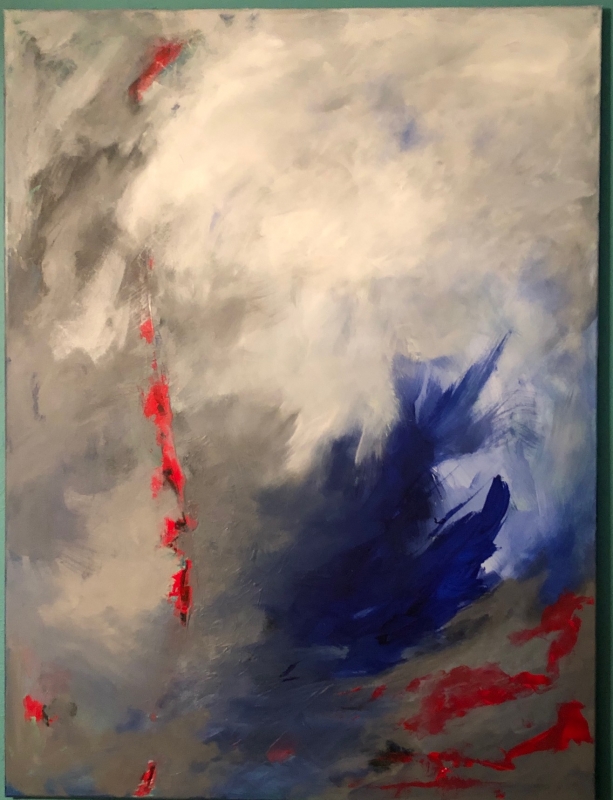 Searching for the Bluebird When She Sings by artist Teresa Rodriguez